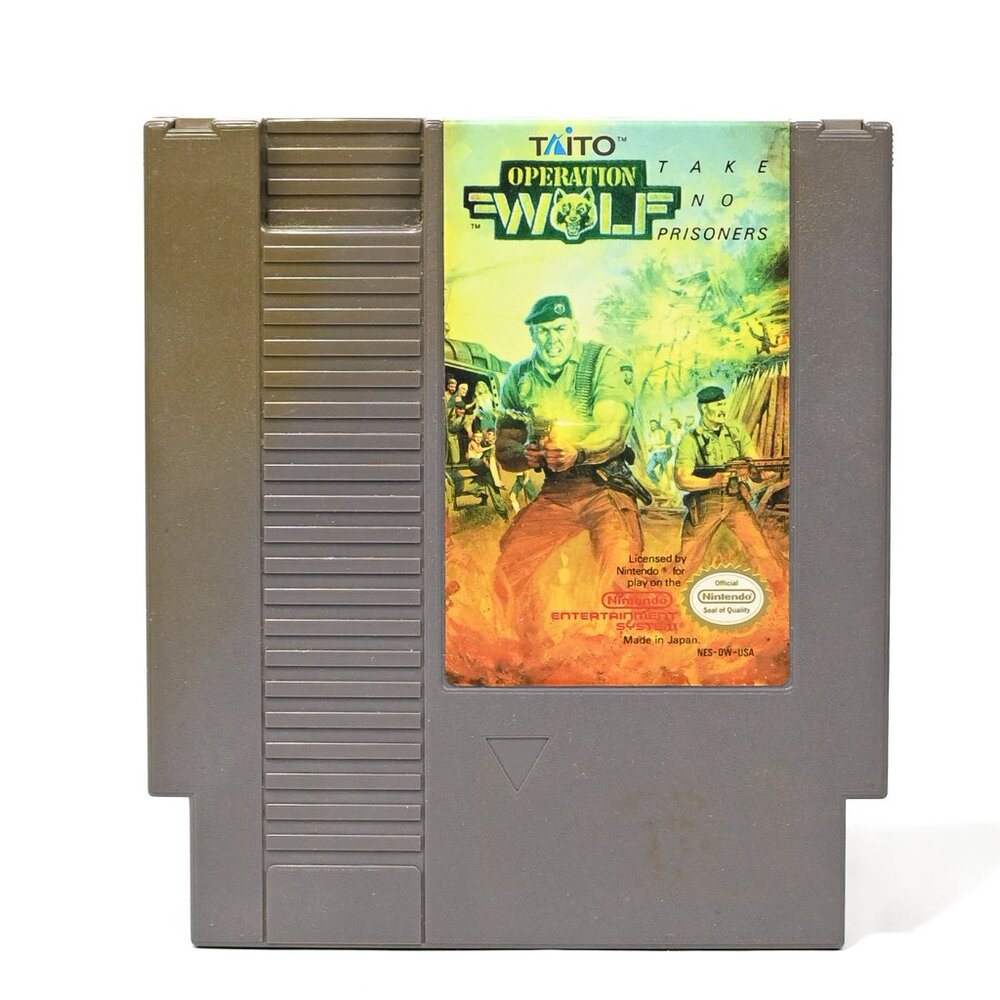 Operation Wolf (Nintendo NES) 1985 Game
